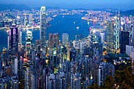 Бухта Виктория в Гонконге
